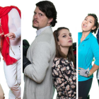 Las tres obras propuestas por la compañía teatral.