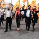 Xavier Hervas y María Sara Jijón firmaron su precandidatura presidencial.