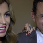 Mariela Viteri y su novio Lev.