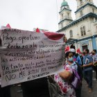 Los maestros han realizado varias jornadas de protestas para exigir el pago de sus haberes.