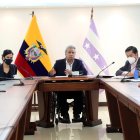 Moreno se reunió ayer con su gabinete en Guayaquil para discutir diversos temas económicos.