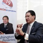 El exfiscal Washington Pesántez y líder del movimiento Unión Ecuatoriana fue candidato presidencial en las elecciones de 2017.

Agencia (ag-expreso ag-extra)