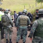 Militares de Tulcán ayudaron a la Policía a recapturar a lis privados de la libertad que fugaron este domingo.