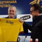 El entrenador argentino, Gustavo Alfaro, asumió de manera oficial el mando de la selección nacional de Ecuador