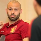El argentino Javier Mascherano habló de diversos temas.