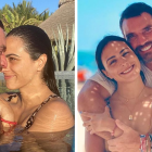 Julián y Valeria aman pasar tiempo en las playas de Miami.