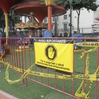 Hecho. Hasta ahora, diferentes zonas de sitios turísticos, como los del malecón 2000, permanecen bloqueados.