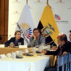 Johanna Cedeño (presidente) y Eliseo Azuero (vicepresidente) no volverán a sentarse frente a la Comisión de Fiscalización.