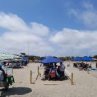 Sitio. La playa reabrió el acceso este domingo 13 de septiembre.