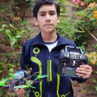 Josué Jibaja es amante de la robótica.