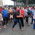 Un plantón se realizó en el exterior del Complejo Judicial de la Florida.