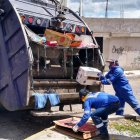 La recolección de basura en Quito no se detuvo durante la emergencia sanitaria.