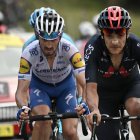 Richard Carapaz fue protagonista en la etapa reina del Tour de Francia.