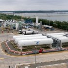 La planta de licuefacción de gas natural, Bajo Alto.