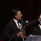 El presidente del CPCCS acudió este 17 se septiembre a un acto de reconocimiento a excombatientes del Cenepa.