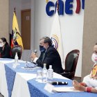 Reclamo. El consejero Cabrera aseguró ayer que hay “injerencia” de Finanzas en las elecciones de 2021.