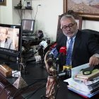 Patrocinio. Jorge Acosta es uno de los abogados de Abdalá Bucaram Pulley.