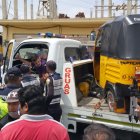 Operativo. Taxis-motos fueron decomisados por la autoridad.