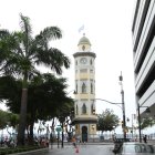 No es la primera vez que la Torre Morisca se tiñe de colores en alusión a luchas de este tipo.