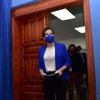 La ministra de Gobierno María Paula Romo informó este miércoles las acciones que buscan recuperar las inversiones del Isspol.