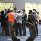 Situación. Ayer se vivió un intenso debate entre los miembros del Ministerio de Salud, COE Nacional y COE Cantonal, para decidir si se jugaba o no el duelo entre Barcelona y Flamengo en pleno lobbie del hotel Hilton Colón Guayaquil.