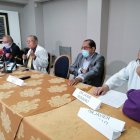 Hecho. Cuatro integrantes del FOCI durante la rueda de prensa este miércoles 23 de septiembre.