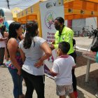Campaña. En la jornada participó la comunidad del sector.
