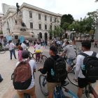 Jornada. Más de 150 ciclistas participaron en el recorrido de cerca de 13 kilómetros.