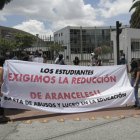 La protesta pública se extiende a la Universidad Politécnica Salesiana.