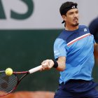 Emilio Gómez, tenista ecuatoriano, llegó desde la qualy, pero hoy fue eliminado de Roland Garros.