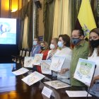 Presentación. La presidenta de la Empresa Pública Municipal de Turismo, Gloria Gallardo, durante el anuncio de la agenda de octubre.