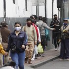 Las restricciones a la movilidad no se cumplen en Quito.