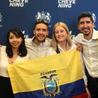 Foto promocional para ecuatorianos del programa de becas Chevening, del Reino Unidos, para cursos de posgrado con todo pagado.