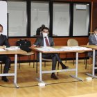 Jorge Luis Ortega, defensor de Jorge Jalil, durante la audiencia de testimonios anticipados en la Corte.