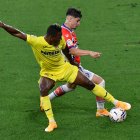 Pervis Estupiñán se retiró de la cancha el miércoles pasado por un problema en el tobillo. Estará bien para el fin de semana