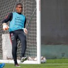 Omar Carabalí, nació en Ecuador, pero ha elegido defender el arco chileno.