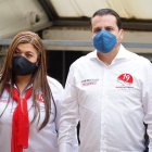 Giovanny Andrade firmó la solicitud para ser candidato a la Presidencia por Unión Ecuatoriana en lugar de Washington Pesántez.