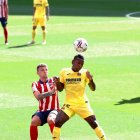 Pervis Estupiñán, lateral del Villarreal, actuó los 90 minutos en el duelo contra el conjunto colchonero.