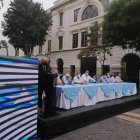 Anuncio. La alcaldesa mencionó que en la obra pública se han invertido 270 millones de dólares.