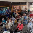 Actividad. Los residentes disfrutaron de una jornada cívica.