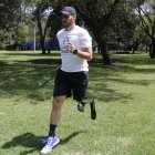 Preparación. Pablo Vallejo ha enfocado sus entrenamientos en atletismo y ciclismo.