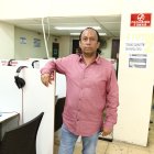 Maros Alvarado, propietario de tres cyber en el centro de la ciudad.