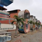 Un aspecto actual de las letras gigantes que promocionan al país.