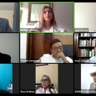 La Comisión de Justicia sesionó de manera telemática.