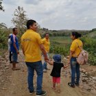 Los voluntarios visitaron Monserrate 2, un sector apartado de Balzar, para constatar las necesidades de la comunidad.