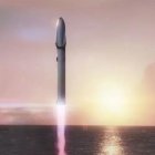 Recreación de misión del vehículo Starship.