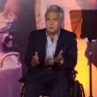 Lenín Moreno felicitó al presidente, virtual, de Bolivia, en su cuenta de Twitter.