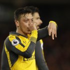 Ozil esta temporada aún no ha entrado en ninguna convocatoria con Arteta.