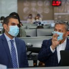 Vicente Taiano junto a Juan Pazos, director ejecutivo de la ANT.