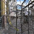 Seguridad. En los alrededores de la Plaza Grande se han colocado vallas y barreras para precautelar varias edificaciones del sector.
